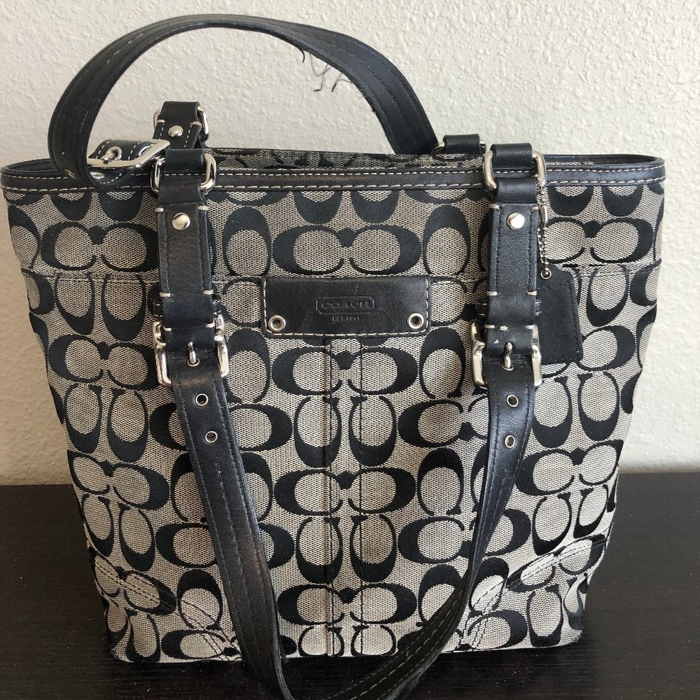 Coach Canvas Tote